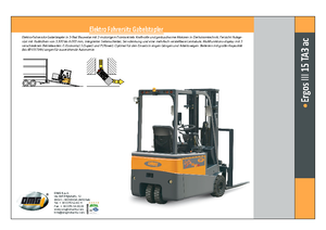 Wózki widłowe z silnikiem wysokoprężnym OMG Ergos III 15 TA 3