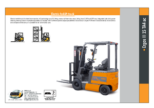 Wózki widłowe z silnikiem wysokoprężnym OMG Ergos III 15 TA 4