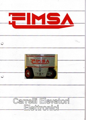 Wózki widłowe elektryczne Fimsa ET 4012