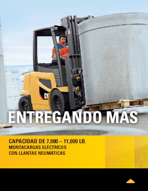 Wózki widłowe elektryczne Caterpillar 2EP10000