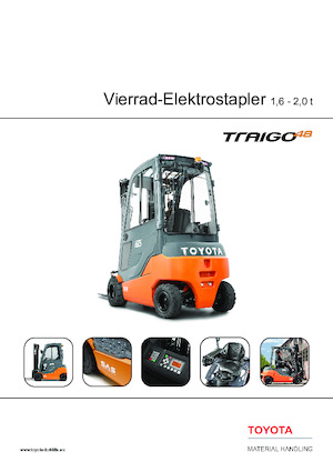 Wózki widłowe elektryczne Toyota 8 FBM 18T 