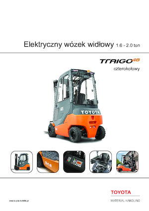 Wózki widłowe elektryczne Toyota 8 FBM 18T 