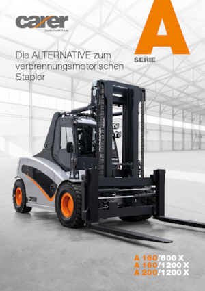 Wózki widłowe elektryczne Carer A 160 X