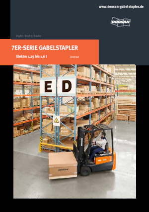 Wózki widłowe elektryczne Doosan B13R-7 