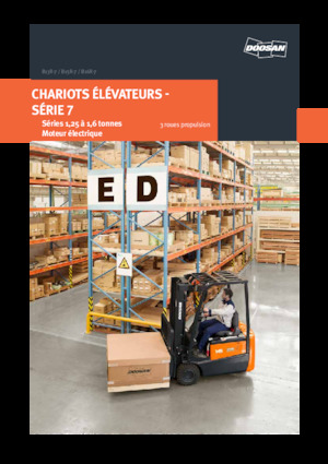 Wózki widłowe elektryczne Doosan B13R-7 