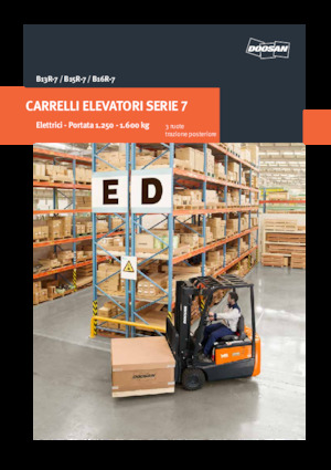 Wózki widłowe elektryczne Doosan B13R-7 