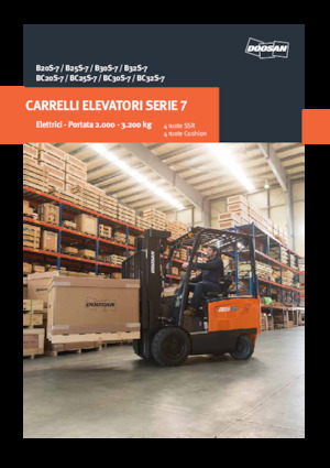 Wózki widłowe elektryczne Doosan B20S-7