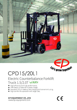 Wózki widłowe elektryczne EP CPD20L1