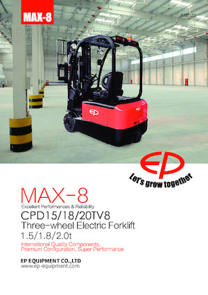 Wózki widłowe elektryczne EP CPD18TV8