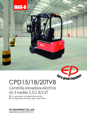 Wózki widłowe elektryczne EP CPD18TV8
