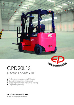 Wózki widłowe elektryczne EP CPD20L1S