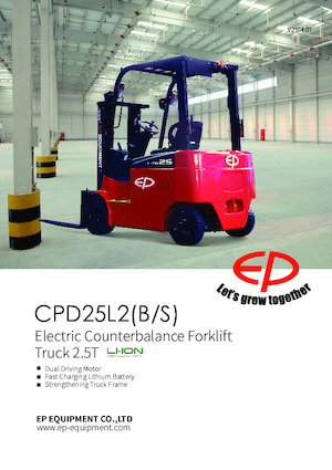 Wózki widłowe elektryczne EP CPD25L2S