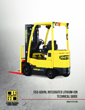 Wózki widłowe elektryczne Hyster E60XNL
