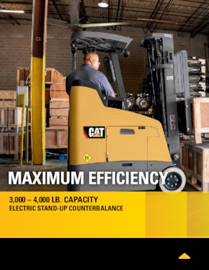 Wózki widłowe elektryczne Caterpillar ECS16N