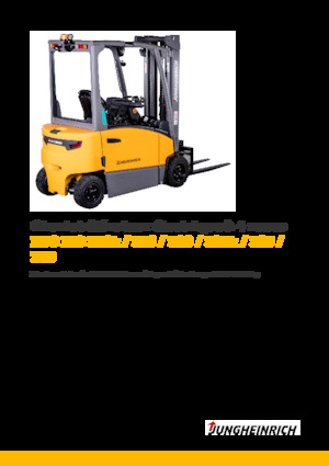 Wózki widłowe elektryczne Jungheinrich EFG MC 316 