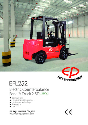 Wózki widłowe elektryczne EP EFL252