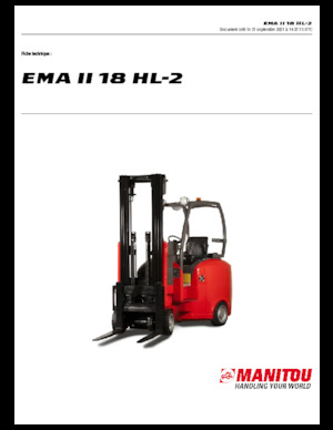 Wózki widłowe elektryczne Manitou EMA II 18 HL-2