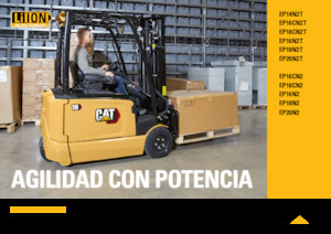 Wózki widłowe elektryczne Caterpillar EP100N