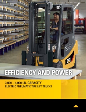 Wózki widłowe elektryczne Caterpillar EP4000