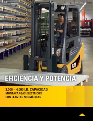 Wózki widłowe elektryczne Caterpillar EPC3000