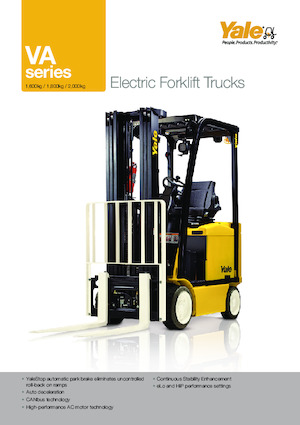 Wózki widłowe elektryczne Yale ERC18VA