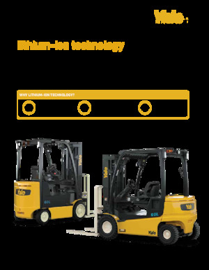 Wózki widłowe elektryczne Yale ERC060VGL