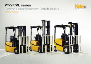 Wózki widłowe elektryczne Yale ERP25VL MWB