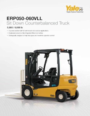 Wózki widłowe elektryczne Yale ERP050VLL