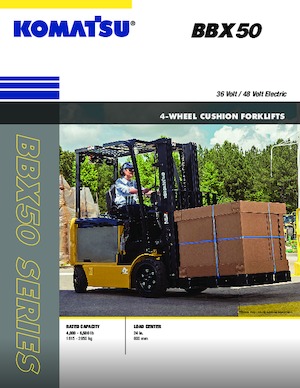 Wózki widłowe elektryczne Komatsu FB20SHU-6