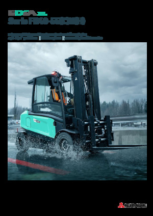 Wózki widłowe elektryczne Mitsubishi FB40N  