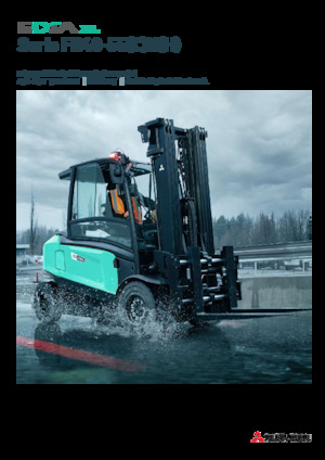 Wózki widłowe elektryczne Mitsubishi FB40N  