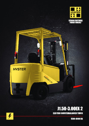 Wózki widłowe elektryczne Hyster J3.00EX 2