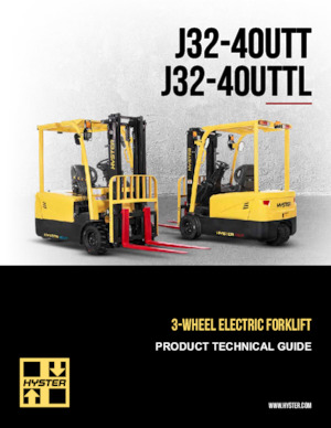 Wózki widłowe elektryczne Hyster J32UTT