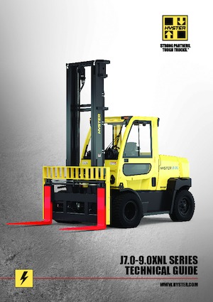 Wózki widłowe elektryczne Hyster J7.0XNSL 