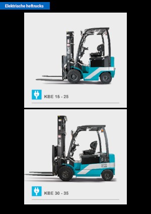 Wózki widłowe elektryczne Baoli KBE 30