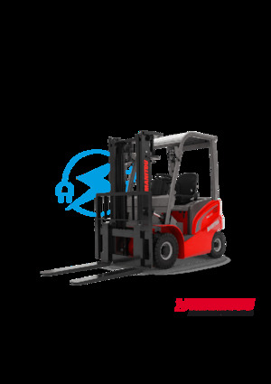 Wózki widłowe elektryczne Manitou ME 420 FOB