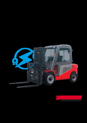 Wózki widłowe elektryczne Manitou ME 445 FOB