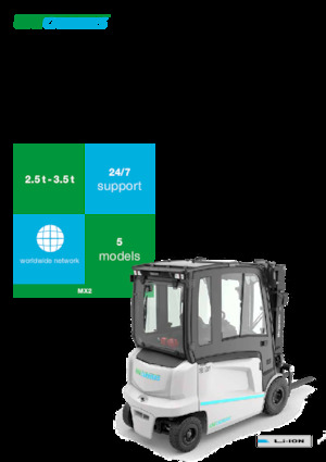 Wózki widłowe elektryczne UniCarriers MX2-25