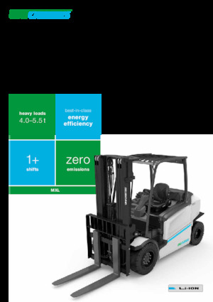 Wózki widłowe elektryczne UniCarriers MXL-55H