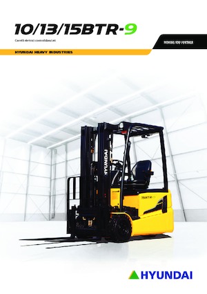 Wózki widłowe elektryczne Hyundai 10 BTR-9