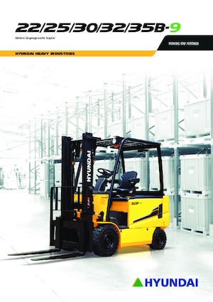 Wózki widłowe elektryczne Hyundai 32B-9