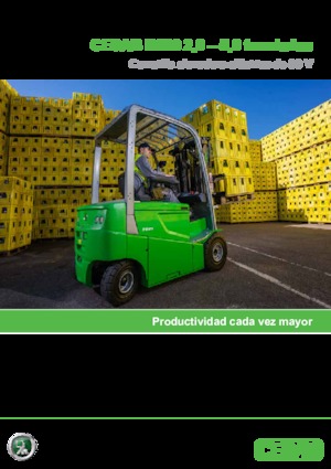 Wózki widłowe elektryczne Cesab B 640