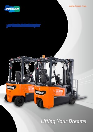 Wózki widłowe elektryczne Doosan B18TL-7