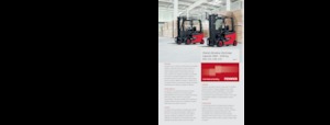 Wózki widłowe elektryczne Linde E 30