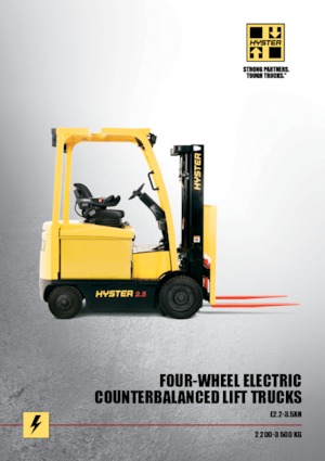 Wózki widłowe elektryczne Hyster E3.0XN