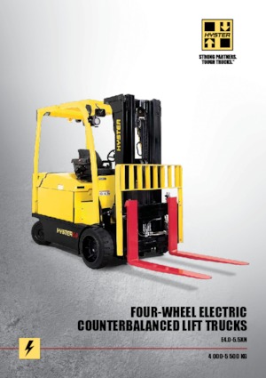 Wózki widłowe elektryczne Hyster E5.0XNS