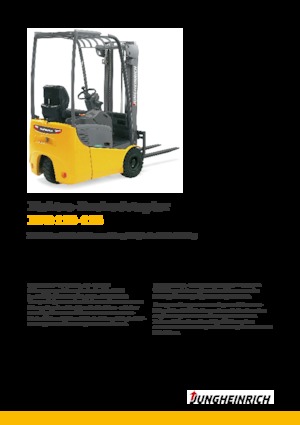 Wózki widłowe elektryczne Jungheinrich EFG 113