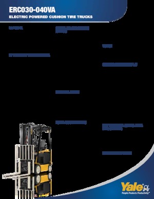 Wózki widłowe elektryczne Yale ERC030VA