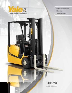 Wózki widłowe elektryczne Yale ERP025VC