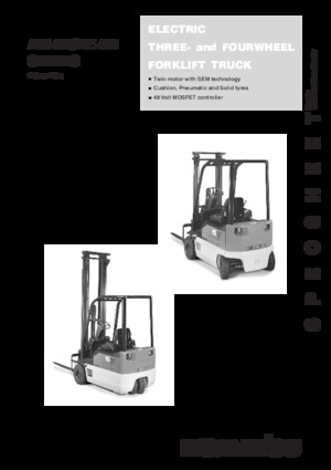 Wózki widłowe elektryczne Komatsu FB 12 M 2 R